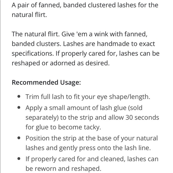 M·A·C Cosmetics Charmer Lash 81 | NEW |  Lashes MAC 81 Lash | Natural - Picture 5 of 10